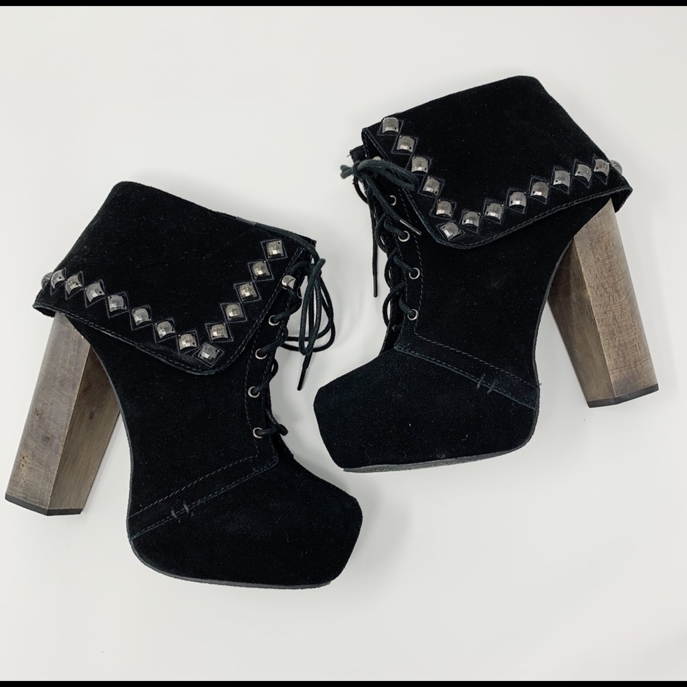 Naughty Monkey Black Bootie